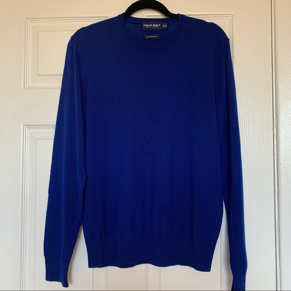 Polo Golf Blue Sweatshirt size Medium